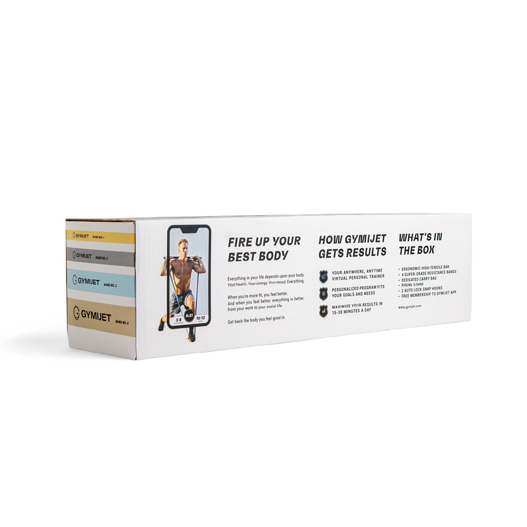GYMIJET COMPLETE WORKOUT KIT & APP ACCESS